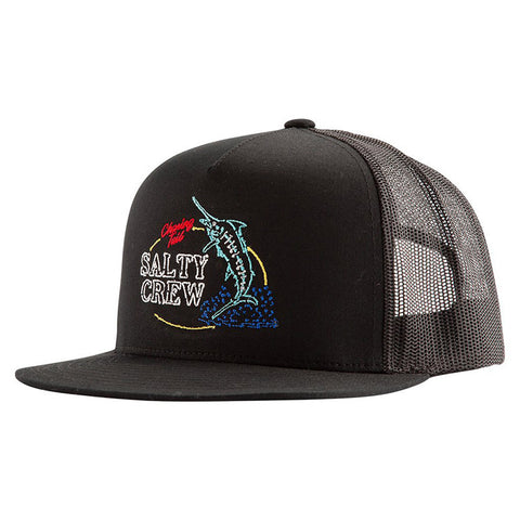 Salty Crew Fresh Catch Trucker Hat - Black