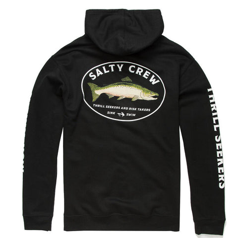 Salty Crew King Sal Zip Fleece - Black