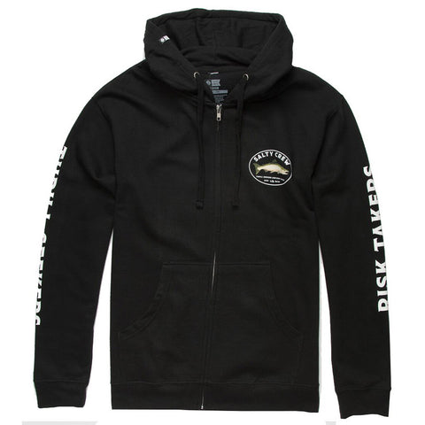 Salty Crew King Sal Zip Fleece - Black