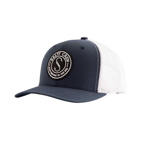 Salty Crew Palomar Retro Trucker Hat - Navy / White