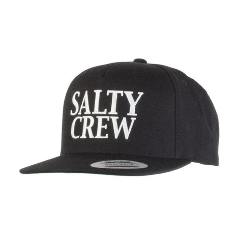 Salty Crew Stacked Hat - Black