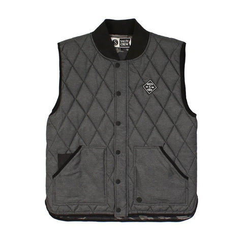 Salty Crew Tackle Vest - Dark Grey