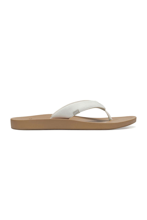 Sanuk Cosmic Yoga Mat - White / Tan - Outer Side