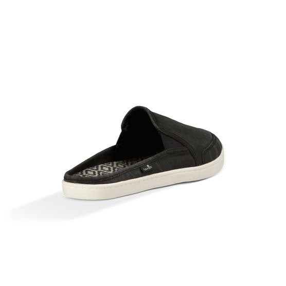 Sanuk Dree Me Cruiser Shoes Washed Black Moment Surf Company