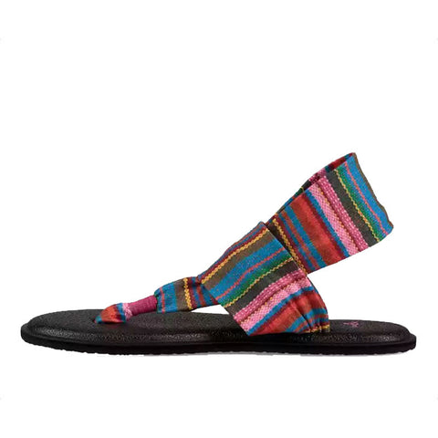 Sanuk Yoga Sling Burst Print Youth Sandal - Cabaret Kauai Blanket