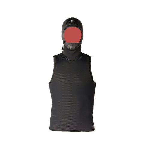 Xcel Celliant Jacquard Vest With 2mm Hood