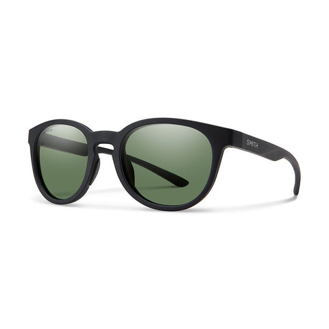 Smith Eastbank Sunglasses - Matte Black / Chromapop Polarized Gray Green