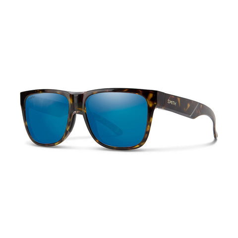 Smith Lowdown 2 Sunglasses - Vintage Tort / ChromaPop Blue Mirror