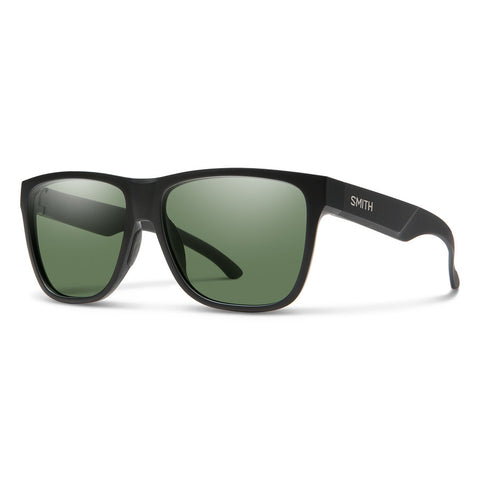 Smith Lowdown 2 XL Sunglasses - Matte Black / ChromaPop Polarized Gray Green