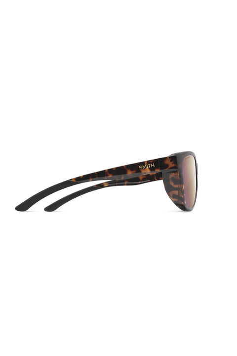 Smith Shoal Sunglasses - Tortoise / ChromaPop Polarized Rose Gold Mirror-side