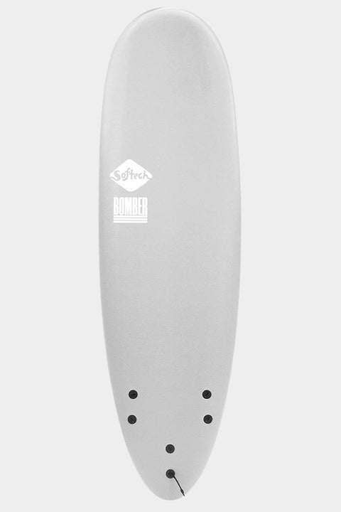 Softtech Bomber 6'4" Surfboard - Grey / Dusty Red