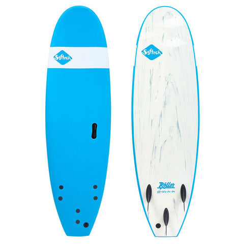 Softtech Roller 7'6" Surfboard - Blue