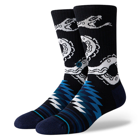 Stance Crotalus Crew Sock - Black