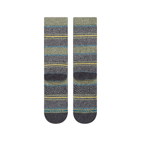 Stance Defeat Crew Sock - Green