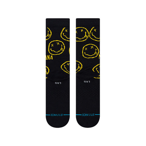 Stance Nirvana Face Sock - Black