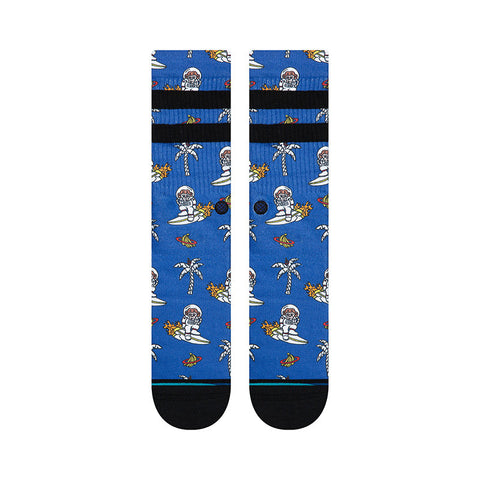 Stance Space Monkey Sock - Blue