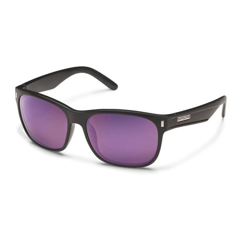 Suncloud Dashboard Sunglasses -Matte Black / Purple