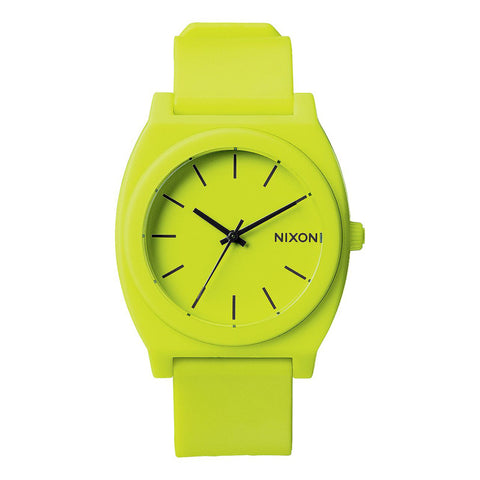 Nixon Time Teller P Watch - Neon Yellow