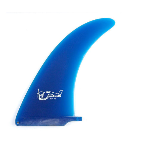 True Ames Greenough 4-C 9.5" Fin - Blue