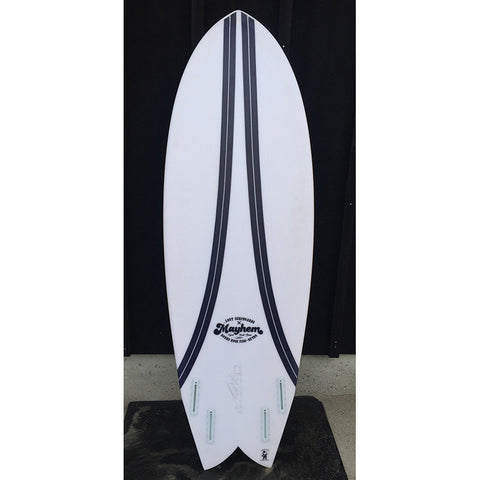Used Lost Round Nose Fish 5'6" Carbon Wrap Surfboard