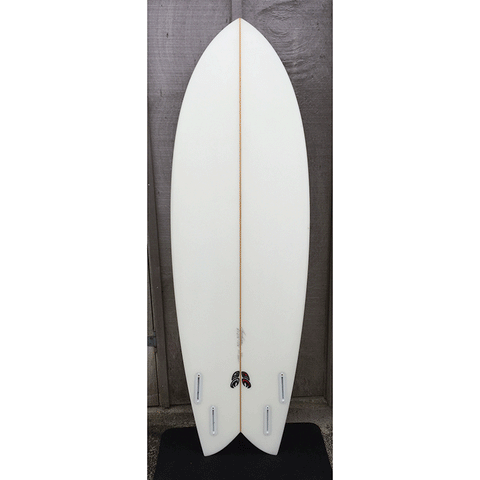 Used North Pacific 6'0" Quad Fish Surfboard