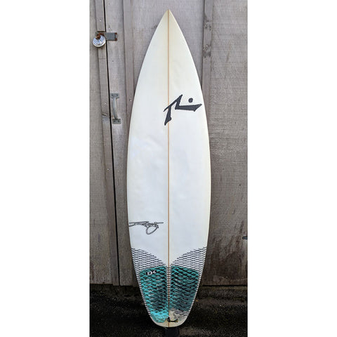 Used Rusty 5'7" Yes Thanks Surfboard