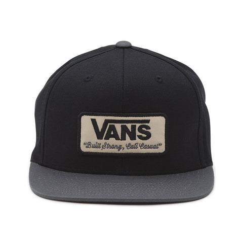Vans Rowley Snapback Hat - Black / Asphalt