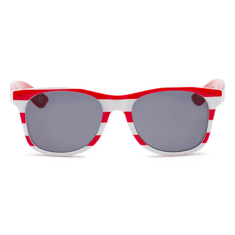 Vans Spicoli 4 Sunglasses - White / Racing Red / Blueprint