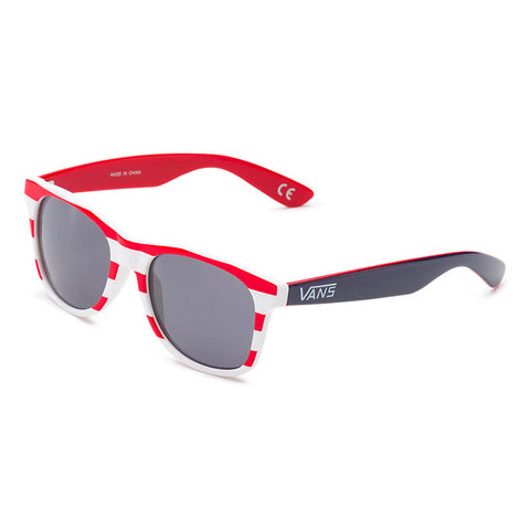 Vans Spicoli 4 Sunglasses - White / Racing Red / Blueprint