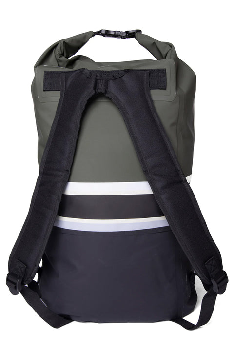 Vissla 7 Seas 35L Dry Backpack -Surplus - Back