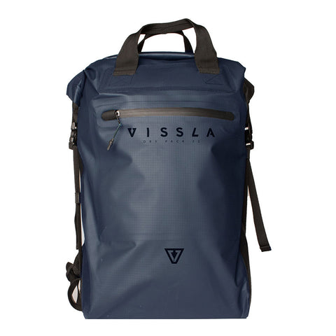 Vissla High Seas 22L Dry Backpack - Dark Naval