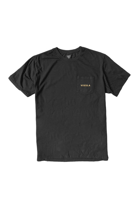 Vissla Oasis Premium Pocket Tee - Black