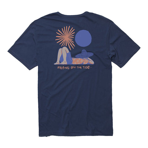 Vissla Siesta Tee - Strong Blue