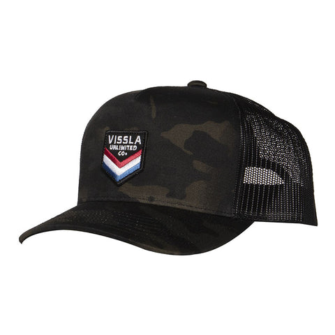 Vissla Solid Sets Hat - Black / Camo