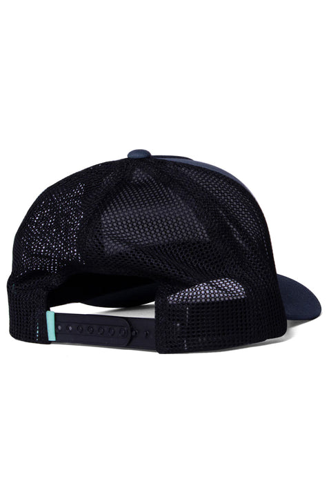 Vissla Trip Out Eco Trucker Hat - Dark Naval - Back