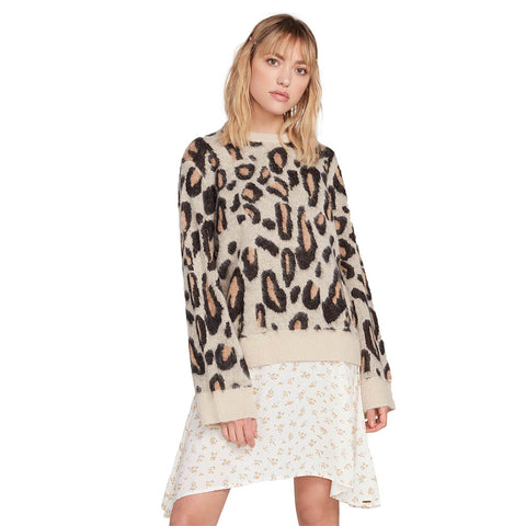 Volcom Animalfi Coast Pullover - Leopard