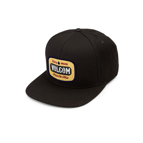 Volcom Cresticle Hat - Black On Black