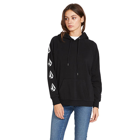 Volcom Deadly Stone Pullover Hoodie - Black