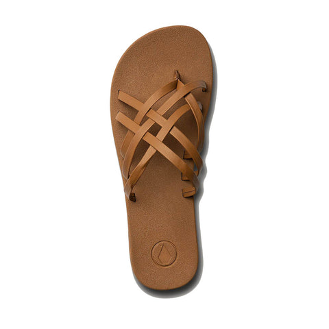 Volcom Ecliner Multi Strap Sandals - Cognac