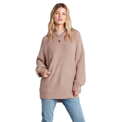 Volcom Fresh Fuzz Sweater - Mauve
