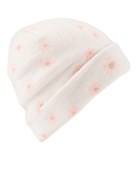 Volcom Full Stone Jacquard Beanie - Star White - Back