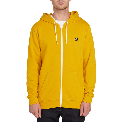 Volcom Iconic Zip Hoodie - Gold