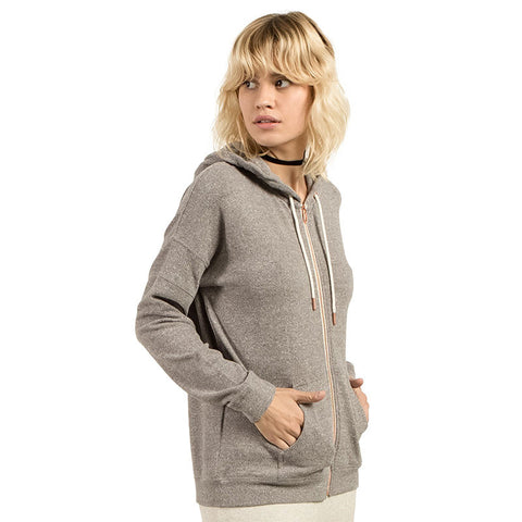 Volcom Lil Zip Hoody - Charcoal