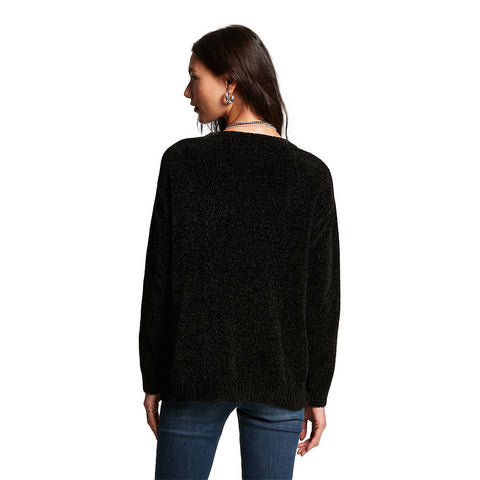 Volcom Lived In Lounge Crew Neck Sweater - Black