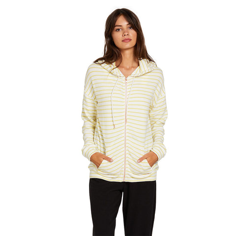 Volcom Lived In Lounge Zip Fleece - Tropic Yellow