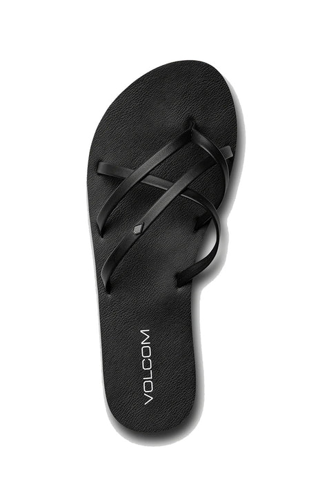 Volcom New School II Sandal - Black Out - 2