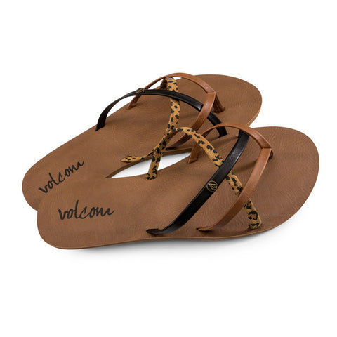 Volcom New School Sandal - Cheetah
