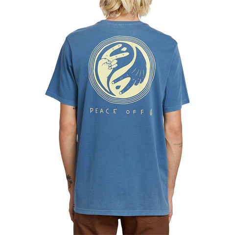 Volcom Peace Off T-Shirt - Indigo