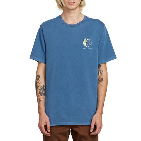 Volcom Peace Off T-Shirt - Indigo