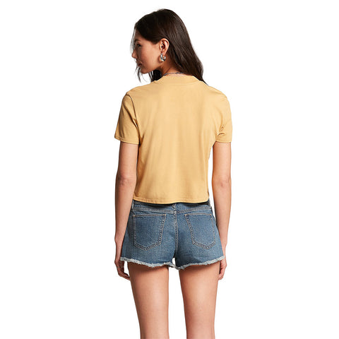 Volcom Pocket Dial Tee - Dust Gold